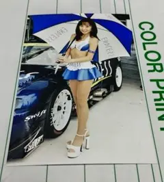 宗政美貴 榎木らん 写真 はがきサイズ 3枚 レースクイーン アイドル