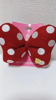ディズニーミニー リボンヘアゴム、クリップ新品未使用☆ディズニー限定