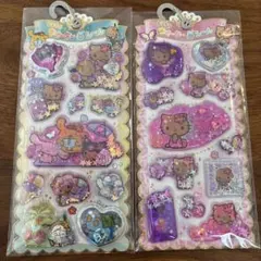 キラキラウォーターインシール　サンリオ