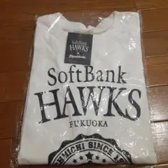 タグ付き未使用福岡ソフトバンクホークス Tシャツ モンチッチ コラボ　小難有