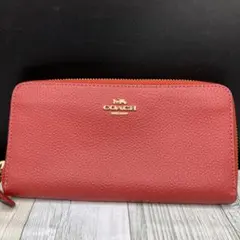 coach コーチ 長財布 赤