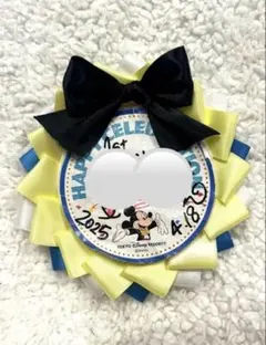 東京ディズニーリゾート　バースデーシール　ハンドメイド　ロゼット