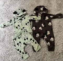 ディズニー ロンパース　まとめ売り　セットアップ　h&mmanina マーキーズ