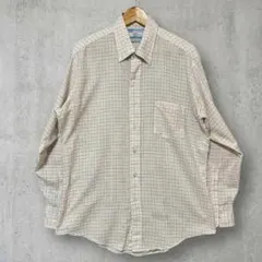 Sears シアーズ PERMA-PREST BD長袖チェックシャツ L相当