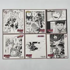 ジャンプフェア 25 アニメイト 特典 ミニ色紙 6枚セット