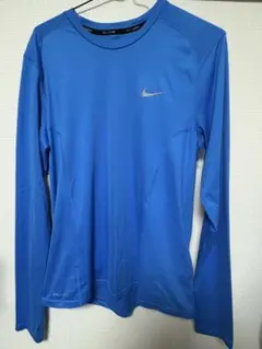 Nike DRI-FIT 長袖Tシャツ M 青