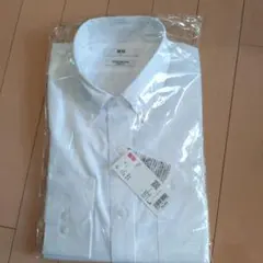 UNIQLO スーパーノンアイロン スリムシャツ L