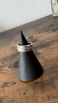 TIFFANY&Co. ティファニー シルバー グルーブド ダブルライン リング