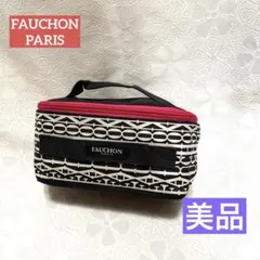 美品 FAUCHON ポーチ 幾何学模様 小物入 マルチケース 保冷