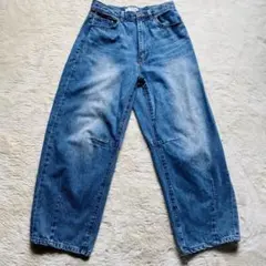 JEANASIS eL コクーンワイドデニムパンツ　Sサイズ