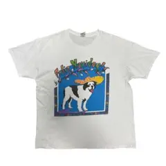90s BIG DOGS メキシカン Tシャツ ビンテージ 犬 レア物 白TEE