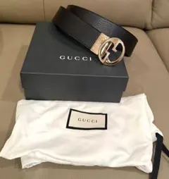 付属品ありGUCCI GG ベルト 80/32 swag シルバー - メルカリ