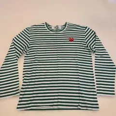 PLAY COMME des GARÇONS 七分袖カットソー L