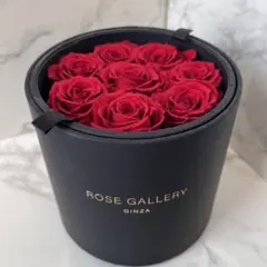 ローズギャラリー　プリザーブドフラワー　銀座 60本の薔薇をボックスに収めました。 ナンバーオブローゼス