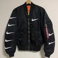 ジャケット・アウター NIKE ALPHA MA-1 NIKE ALPHA MA-1 Industries コラボ ジャケット アルファ