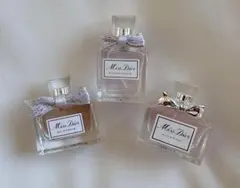 【Christian Dior】 Miss Dior 香水 ミニボトルセット3種