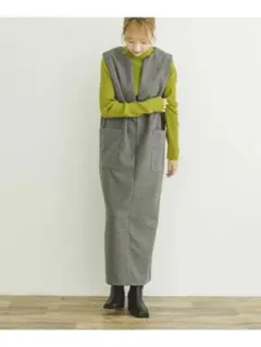 ジャージメルトンジャンパースカート　アーバンリサーチ　新品