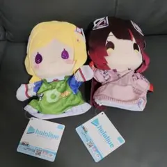 ホロライブ　パペットぬいぐるみ　アキ・ローゼンタール　ロボ子さん