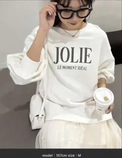 【WEB限定】2サイズ展開/ロゴ刺繍オーバーサイズスウェット