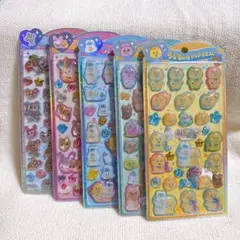 【正規品】うるちゅるポップシール　5枚セット