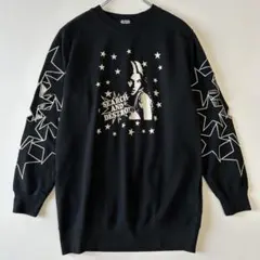 HYSTERIC GLAMOUR スウェット 袖カットアウト 星柄 ヒスガール