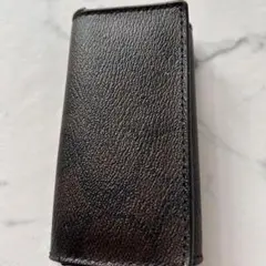 COACH レザー キーケース ダークブラウン