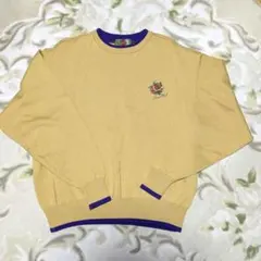 KENZO GOLF ウール ニットセーター イエロー サイズ　1のサムネイル