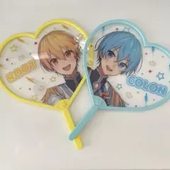 すとぷり　アクリルうちわ　るーと&ころん