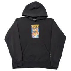 GU ストリートファイターII パーカー ブラック 黒 フーディー 古着