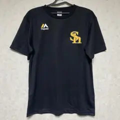 福岡ソフトバンクホークス プラクティスシャツ Tシャツ 練習着 マジェスティック