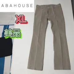 ABAHOUSE　アバハウス　ライトベージュ　フレアパンツ　XLのサムネイル