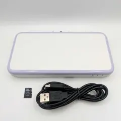 【動作品】New Nintendo 2DSLL ホワイト×ラベンダー