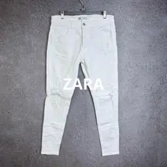 ZARA スキニージーンズ デニム ダメージジーンズ