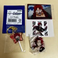 ヒロアカ 切島鋭児郎 4点まとめ売り アクキー アクスタ シール烈伝 ウエハース