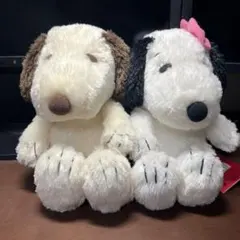 パフパフ　スヌーピー&ベル　2点セット