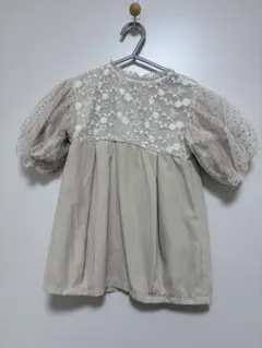 cottoli ベージュ レース ワンピース