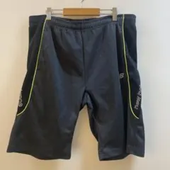 K1198 ニューバランス ハーフパンツ グレー メンズ M 少しゴム伸びアリ