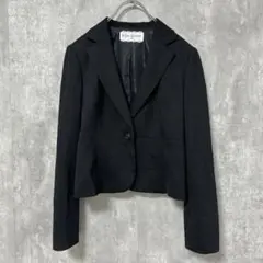 RYOKO KIKUCHI(11号)(L)東京ソワール ジャケット ブラック
