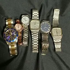 【現状品】【ジャンク】腕時計　メンズ　レディース　SEIKO　セイコー　6本