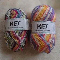 KFS Deutschland ドイツの風景 2玉セット ソックヤーン
