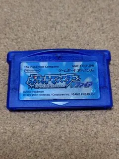 動作確認済　ポケットモンスター　サファイア　ポケモン　ゲームボーイアドバンス　⑥