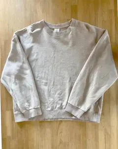 フルーツオブザルーム 12oz スウェット L ベージュ