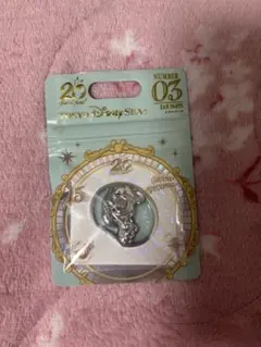 新品未開封　ディズニーシー20周年 イヤーパーツ ミッキー クリスタルスフィア