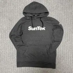 SunTek グレー フード付きパーカー