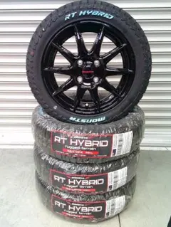 送料込☆モンスタRTハイブリッド☆165/60R15☆ゴツゴツタイヤ - メルカリ