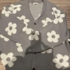 しまむら もーりーしゅーと 花柄 カーディガン vehement ニット