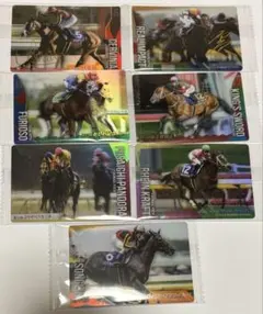 サラブレッドホースコレクション第3Ｒ　2枚　サイン　ノーマル5枚入りまとめ売り