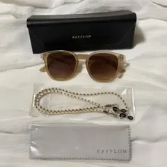 BAYFLOW クリアベージュ サングラスのサムネイル
