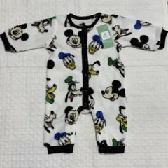 新品 60 70 ディズニー ベビー ロンパース カバーオール ロンパース
