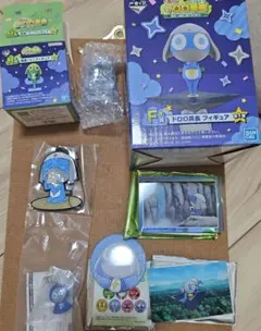 一番くじ ケロロ軍曹 ドロロ兵長セット ガチャまちぼうけ めじるし
